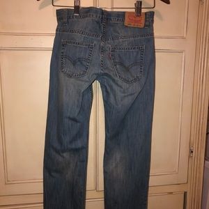 Boys Levi straight leg jeans